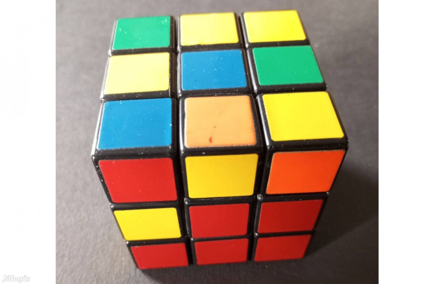 Rubik Ernő Bűvös kocka Eredeti jó állapotú