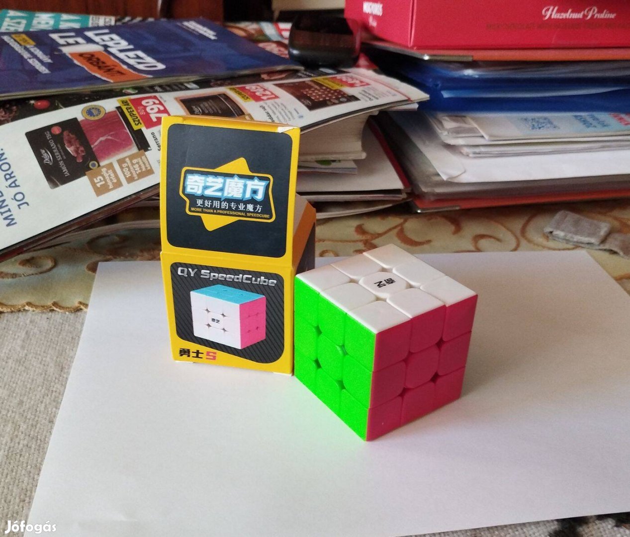 Rubik gyors verseny kocka Qy típus 3x3 3500 Ft