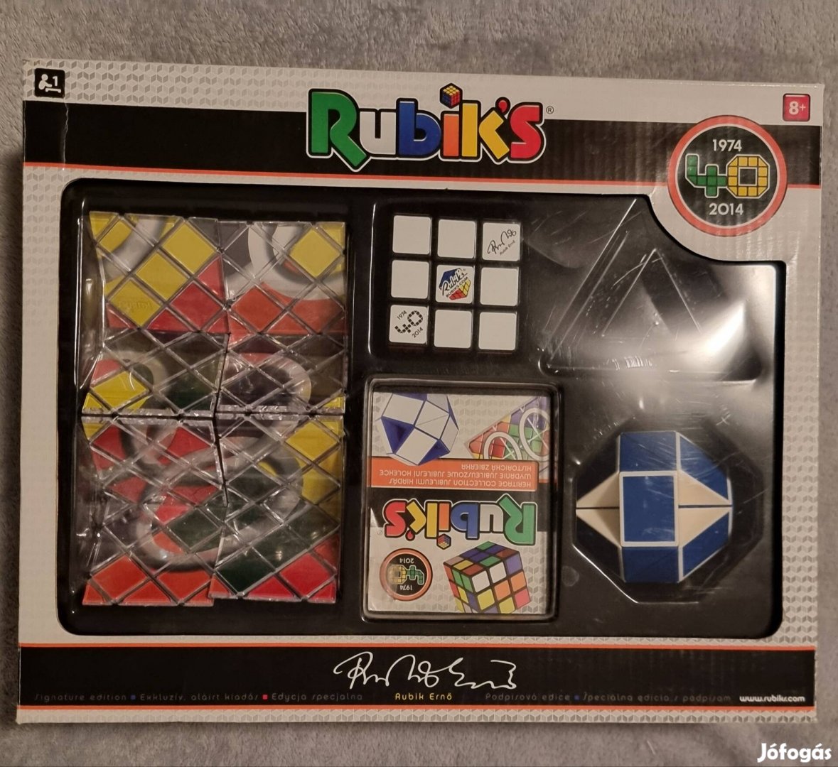 Rubik jubileumi készlet, új, bontatlan