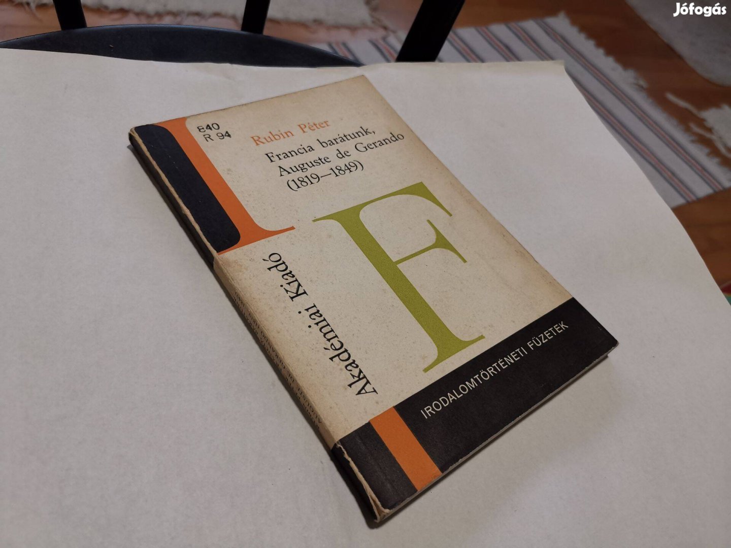 Rubin Péter - Francia barátunk, Auguste de Gerando 1819-1849