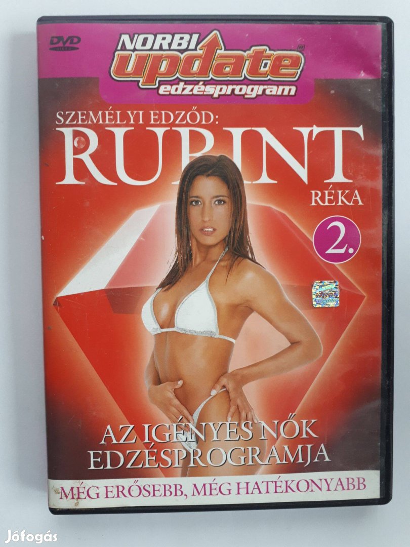 Rubint Réka: 2. fitnesz DVD (posta 510 Ft)