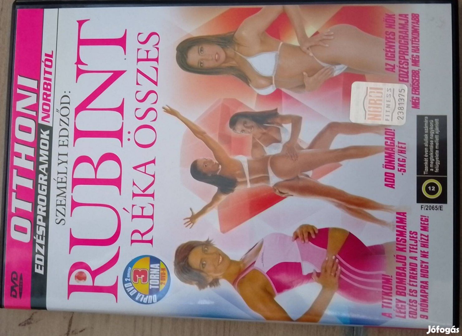 Rubint Réka összes 2db DVD lemez, Add önmagad, Légy bombajó