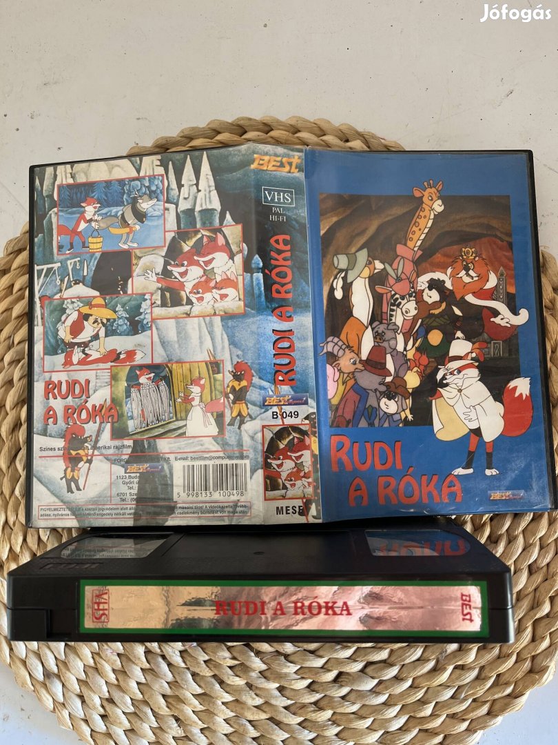 Rudi a róka vhs