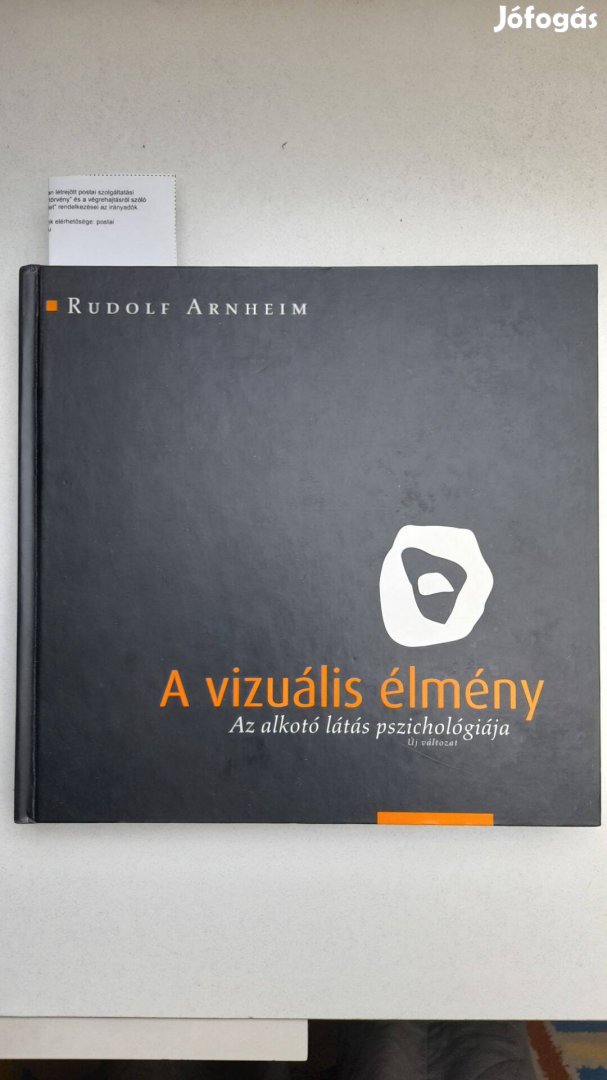 Rudolf Arnheim: A vizuális élmény c. könyv