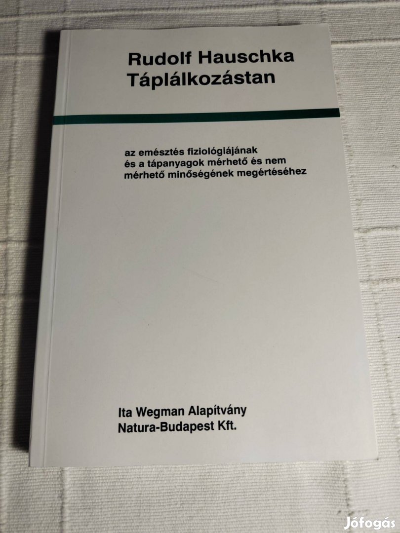 Rudolf Hauschka: Táplálkozástan