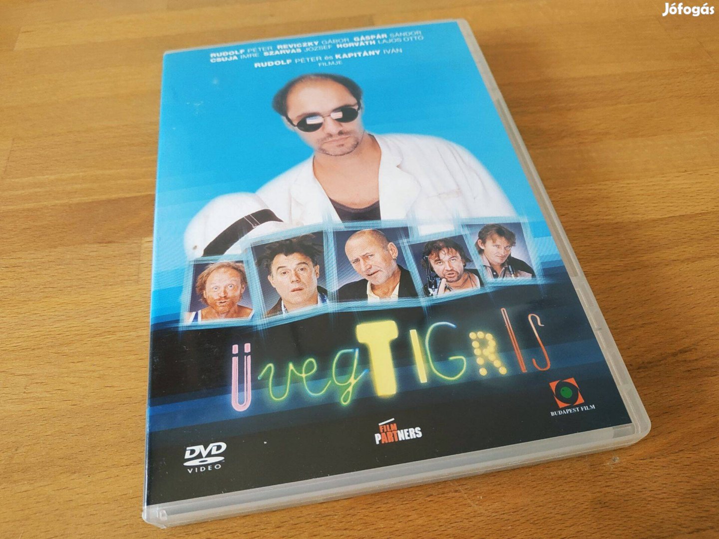 Rudolf Péter, Kapitány Iván Üvegtigris magyar vígjáték,104p,