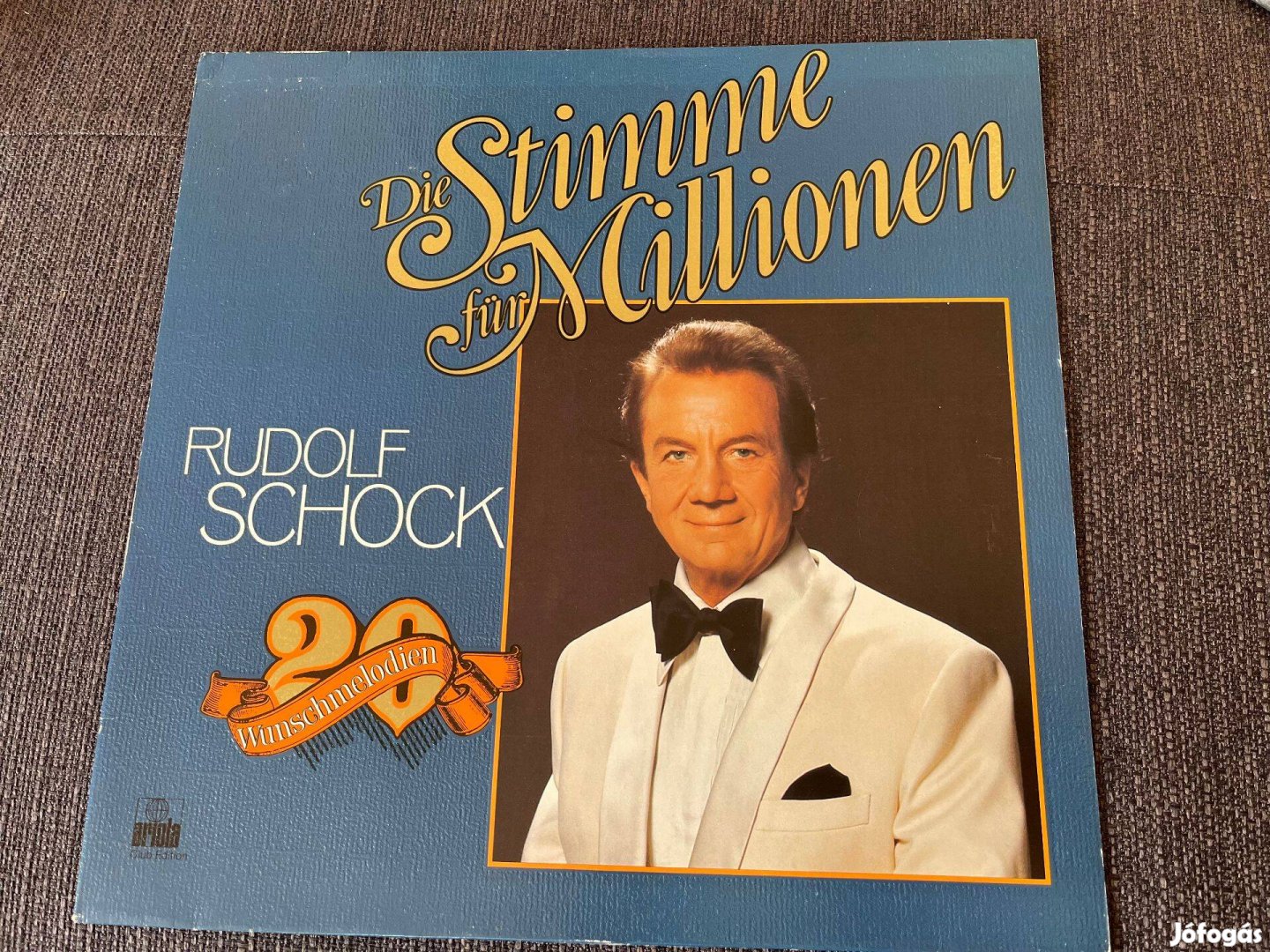 Rudolf Schock: Die Stimme Für Millionen bakelit, vinyl, LP