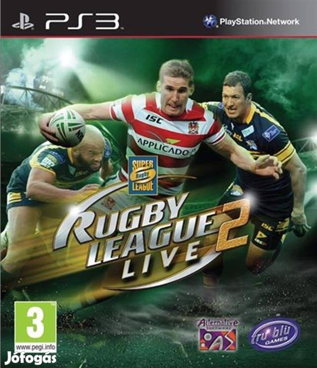 Rugby League Live 2 GOTY PS3 játék