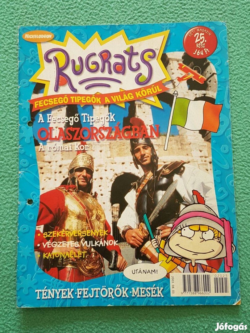 Rugrats (Fecsegő Tipegők) magazin (2003. 04. 03. - 25. rész)