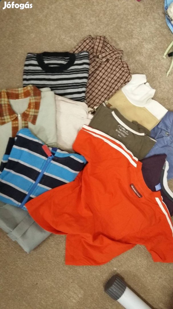 Ruhapakk 110116-os méret fiú hosszú, kardigán, mellény,