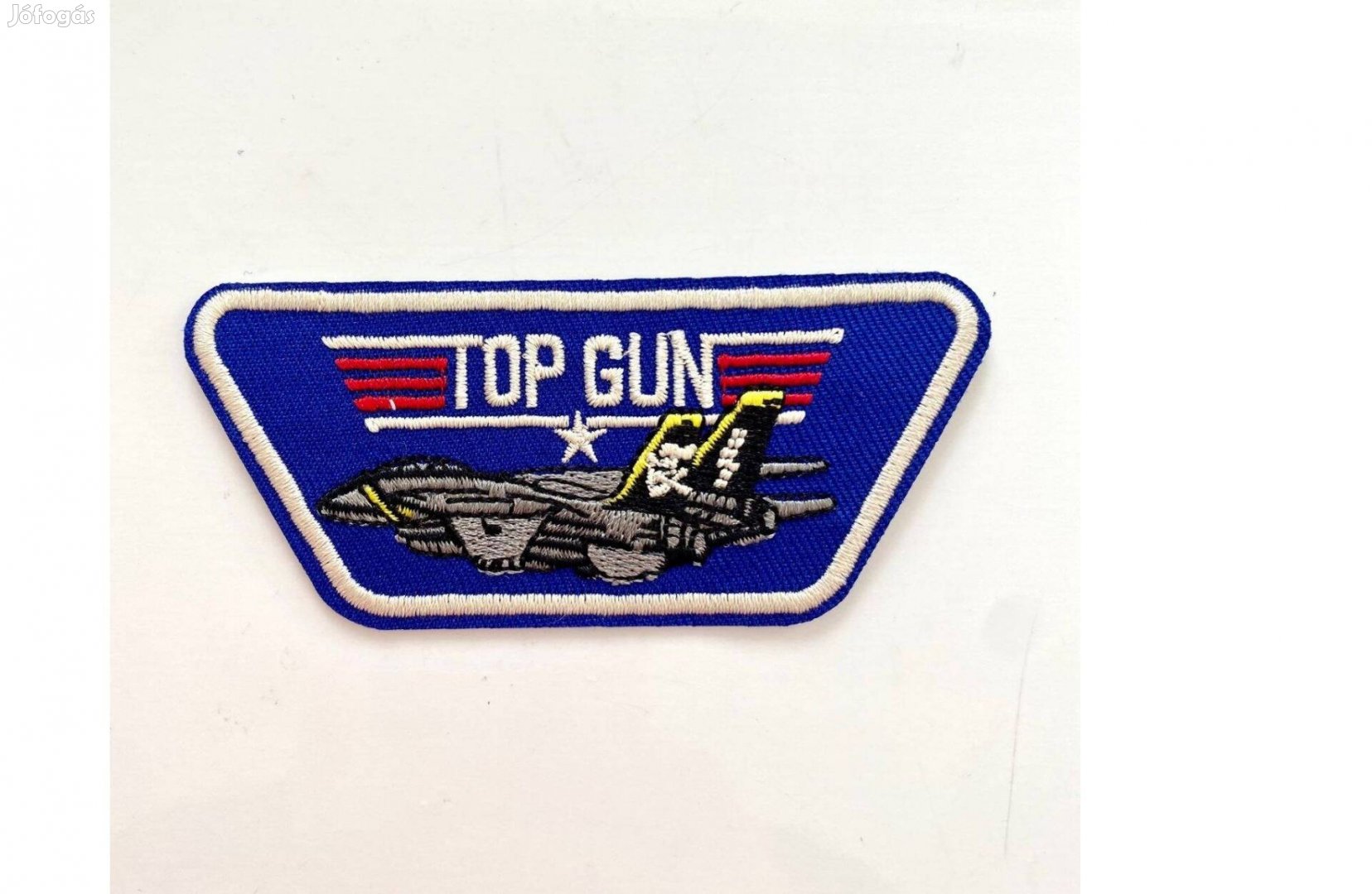 Ruhára vasalható army katonai Top Gun folt rávasaló felvarró 93x40mm