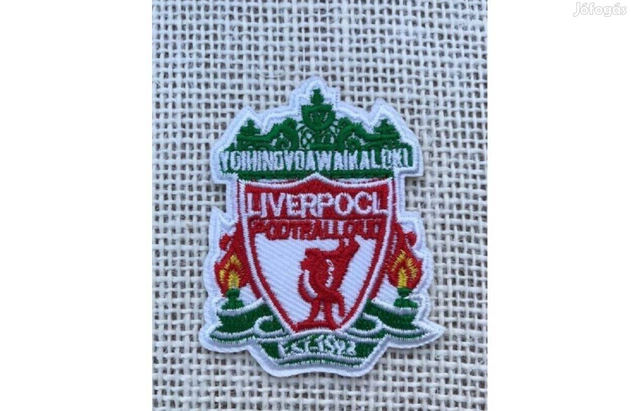 Ruhára vasalható folt rávasaló felvarró címer logo logó Liverpool LFC