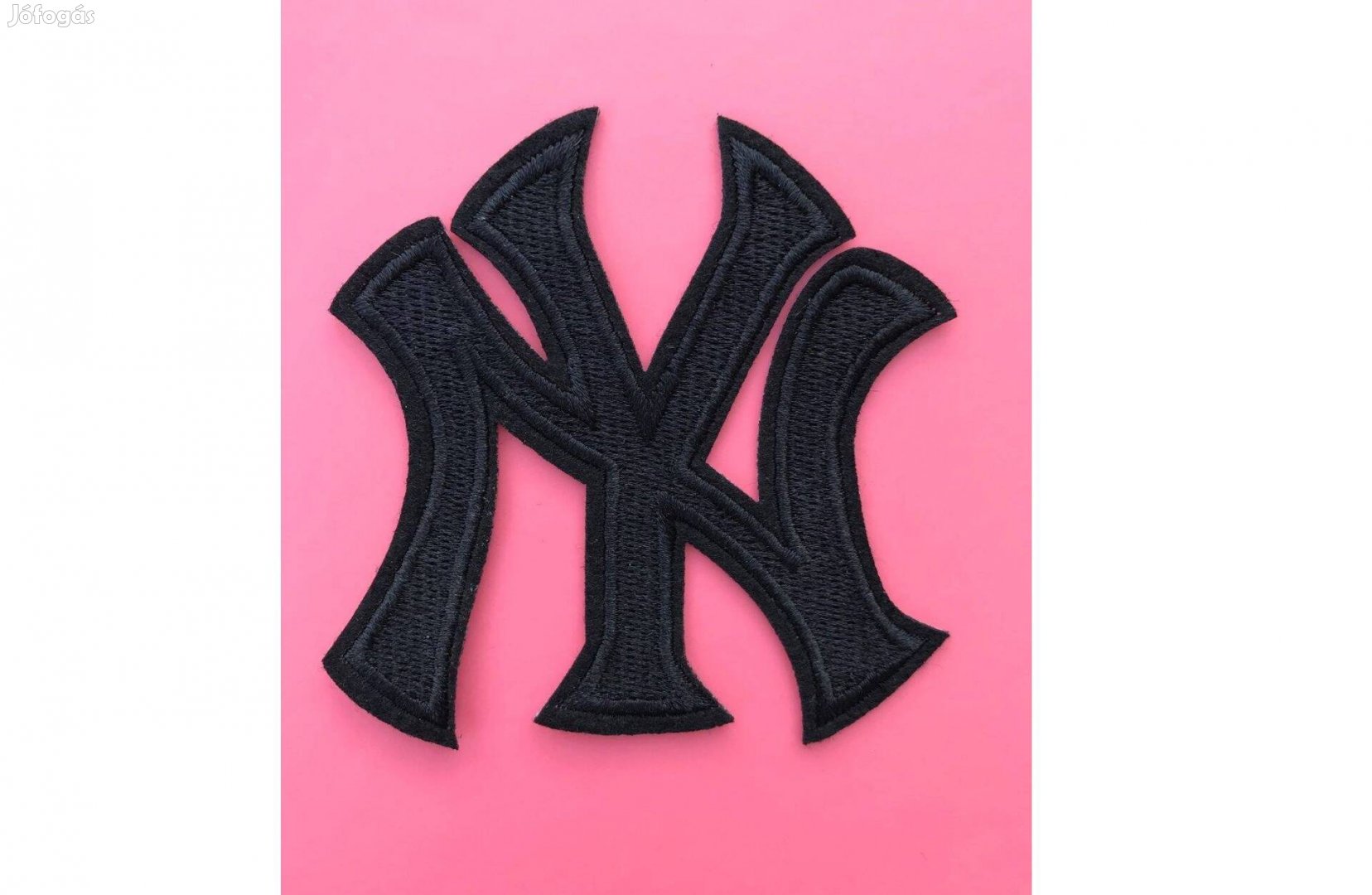 Ruhára vasalható folt rávasaló felvarró logo NY New York Yankees 80m
