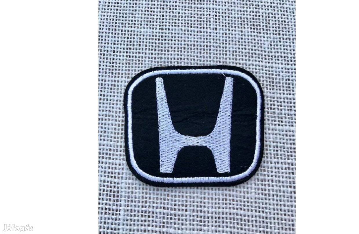 Ruhára vasalható folt rávasaló felvarró logo logó Honda 72 mm