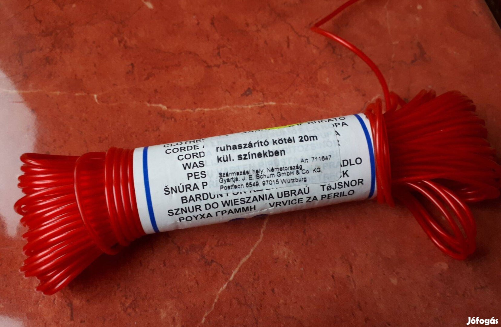 Ruhaszárító kötél új eladó !