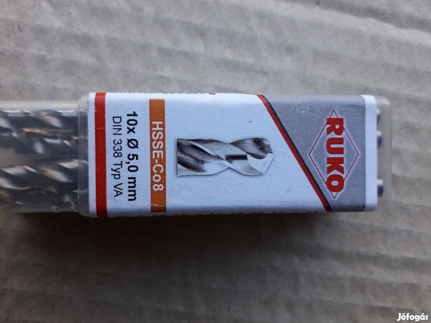 Ruko kobaltos csigafúró dia 5mm, Hsse-Co8, Ruko 281050E