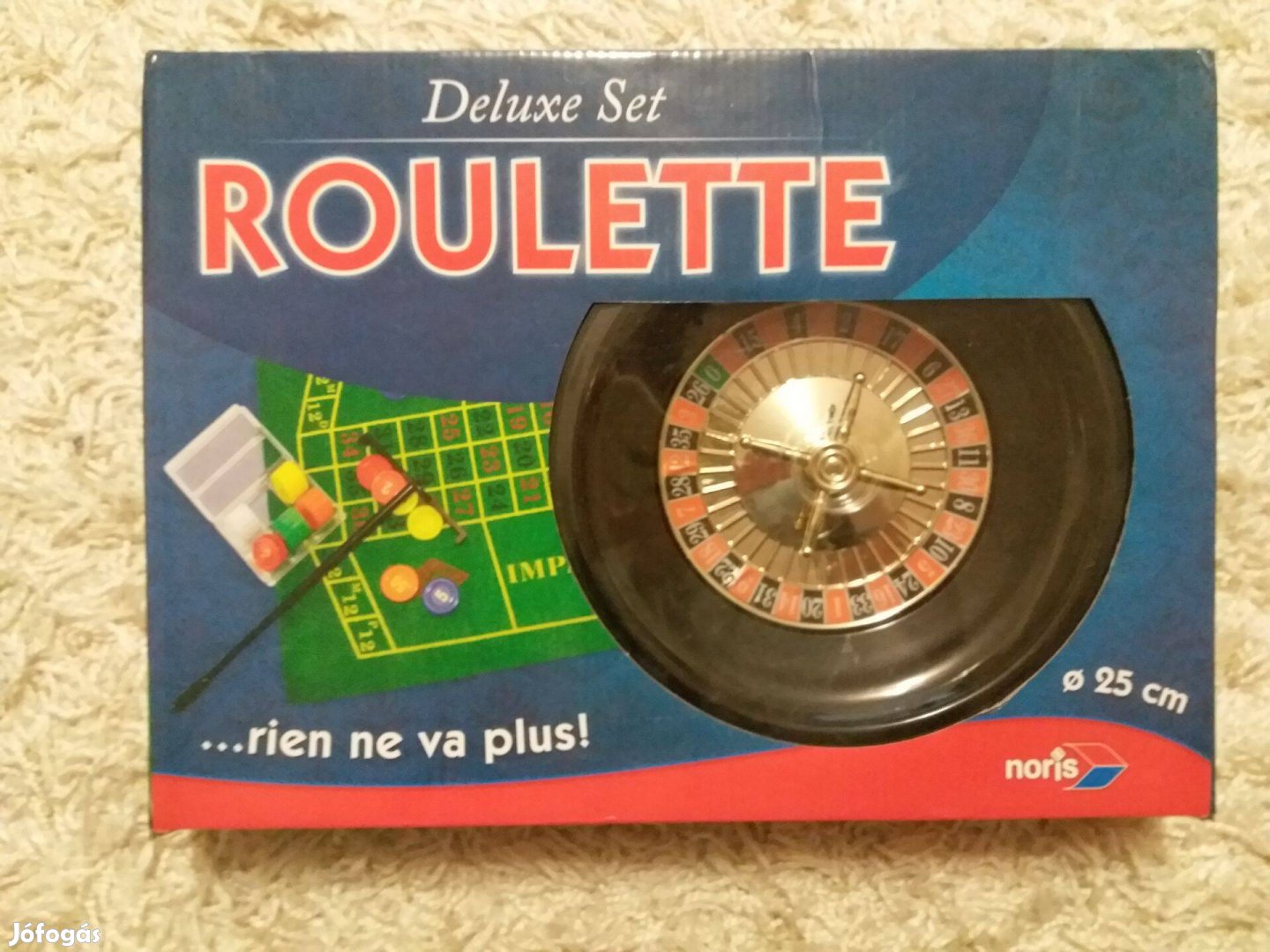 Rulett társasjáték deluxe szett