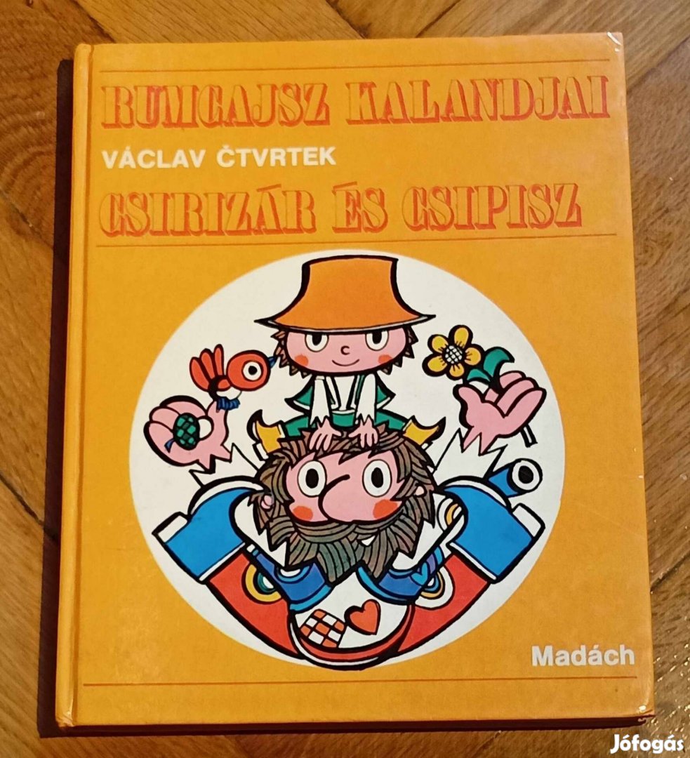 Rumcajsz kalandjai Csirizák és Csipisz könyv 1977