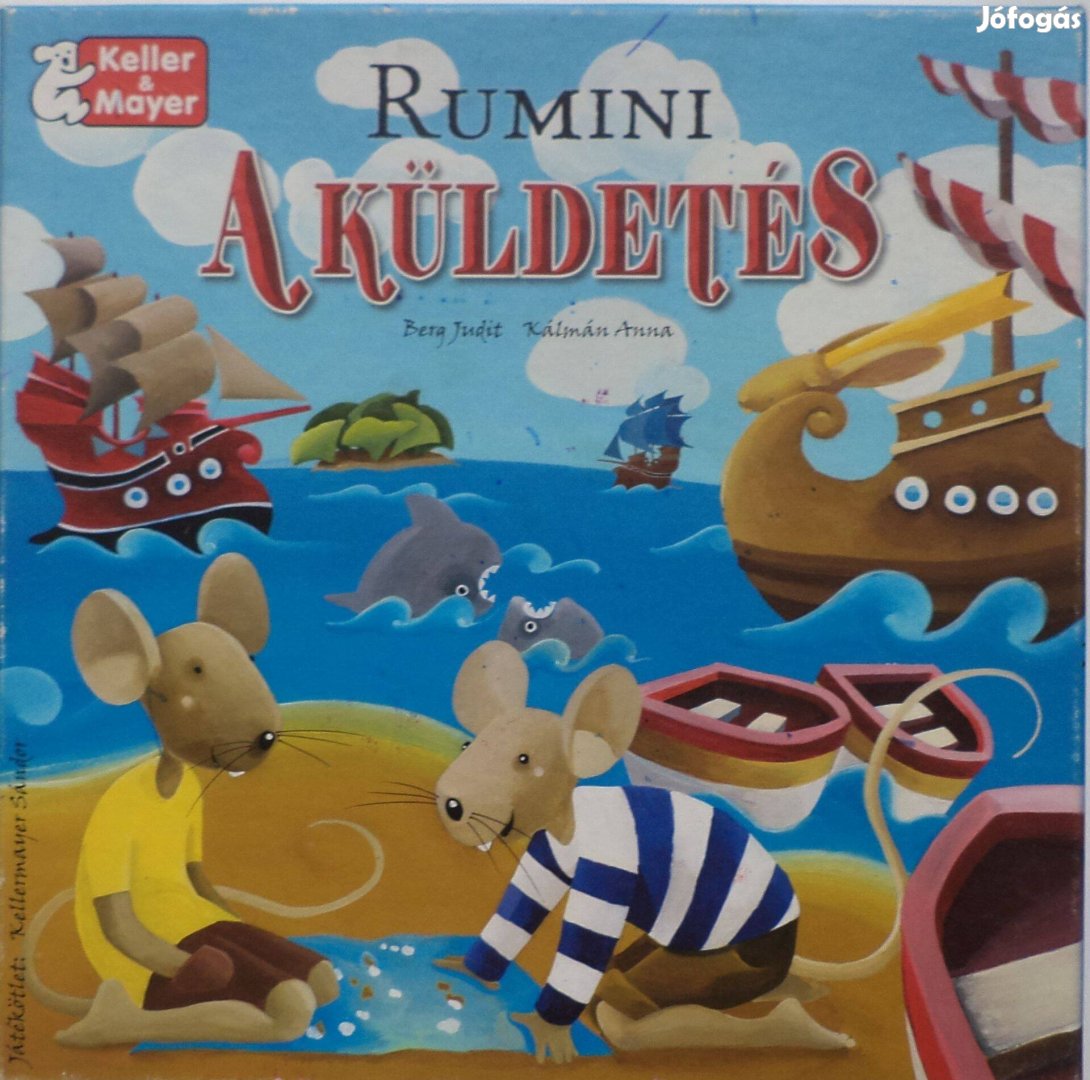 Rumini, A küldetés /társasjáték,hiánytalan/
