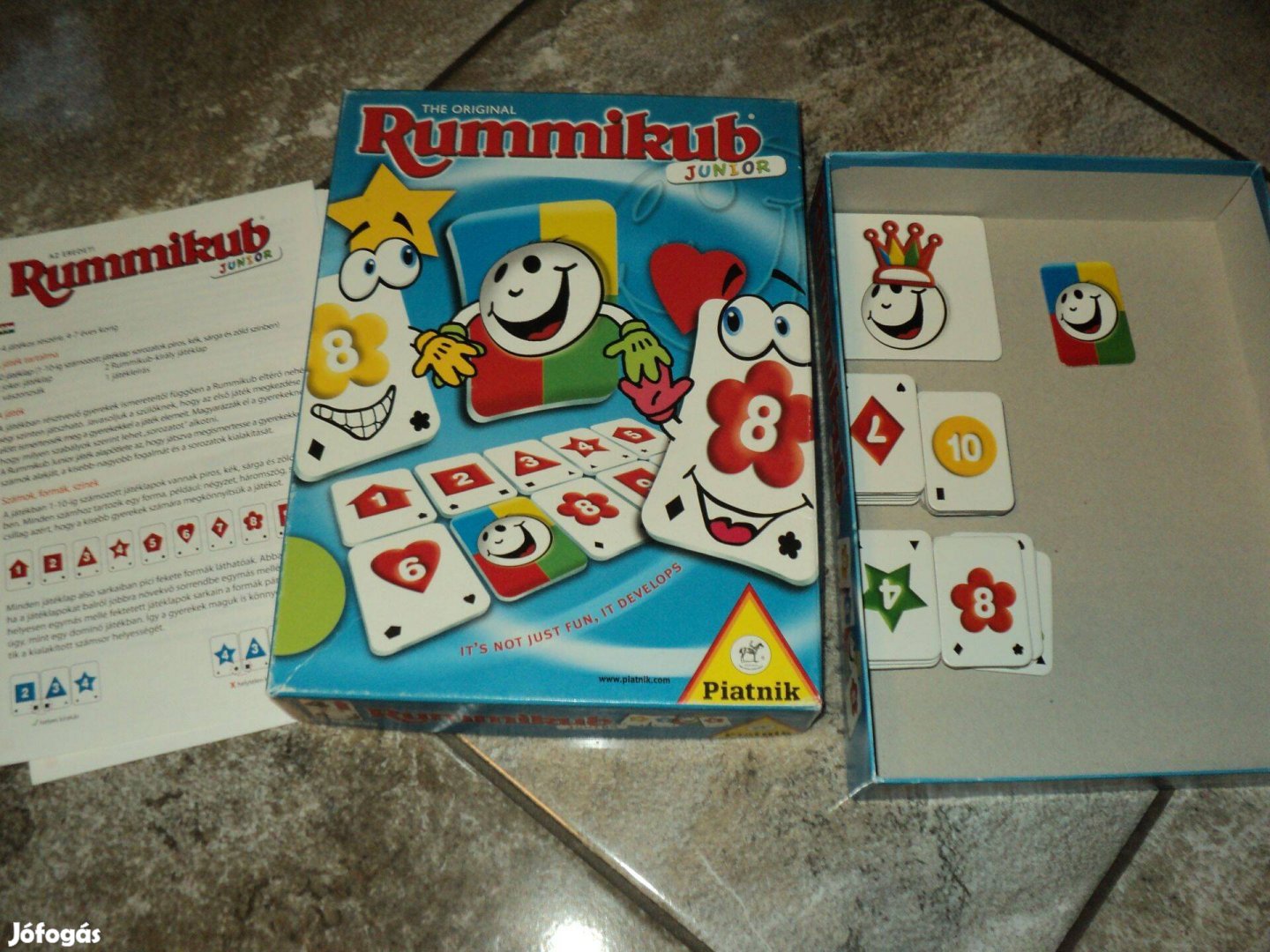 Rummikub junior ,és Memo