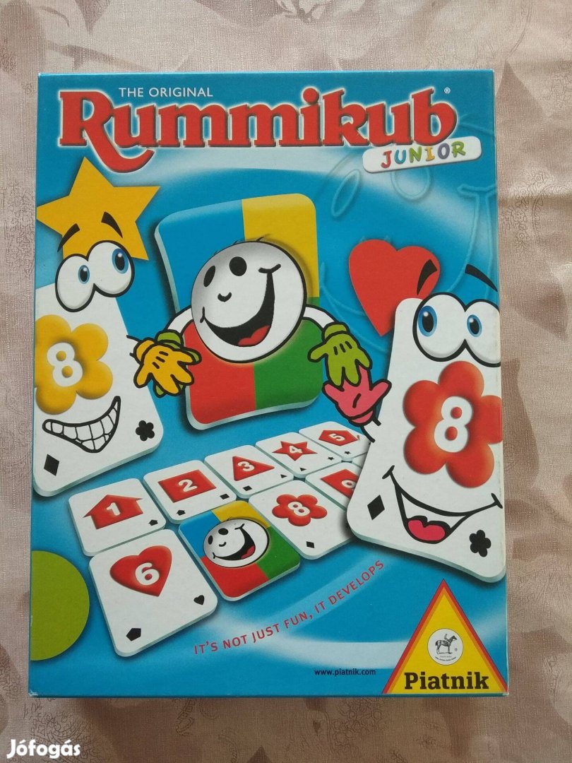 Rummikub junior társasjáték 4+