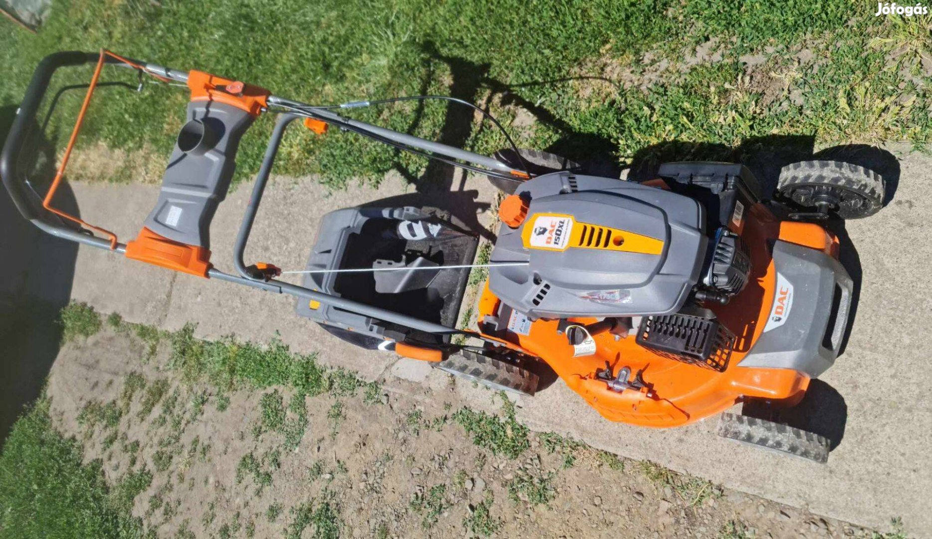 Ruris DAC 150XL Benzinmotoros Fűnyíró 5 LE, 502 MM