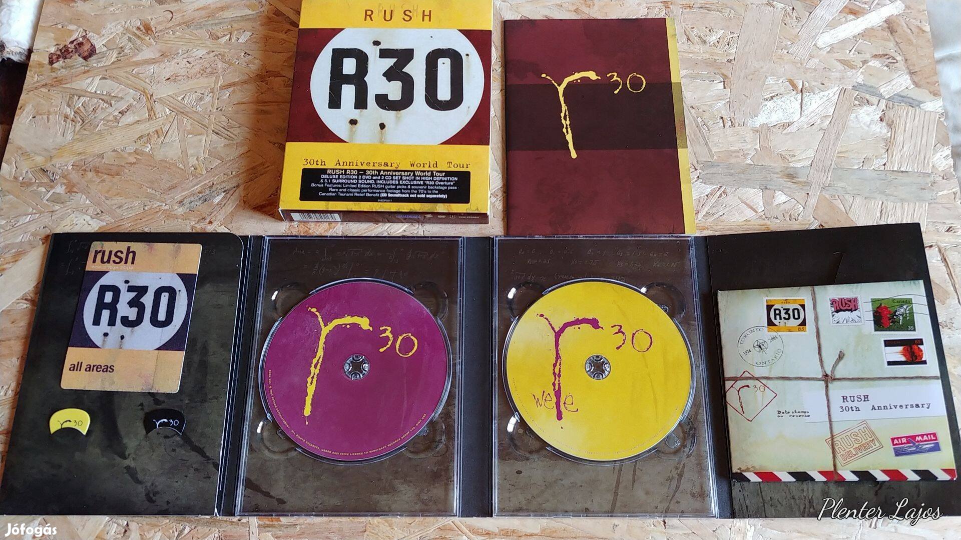 Rush R30 live, 2 dvd 2 cd