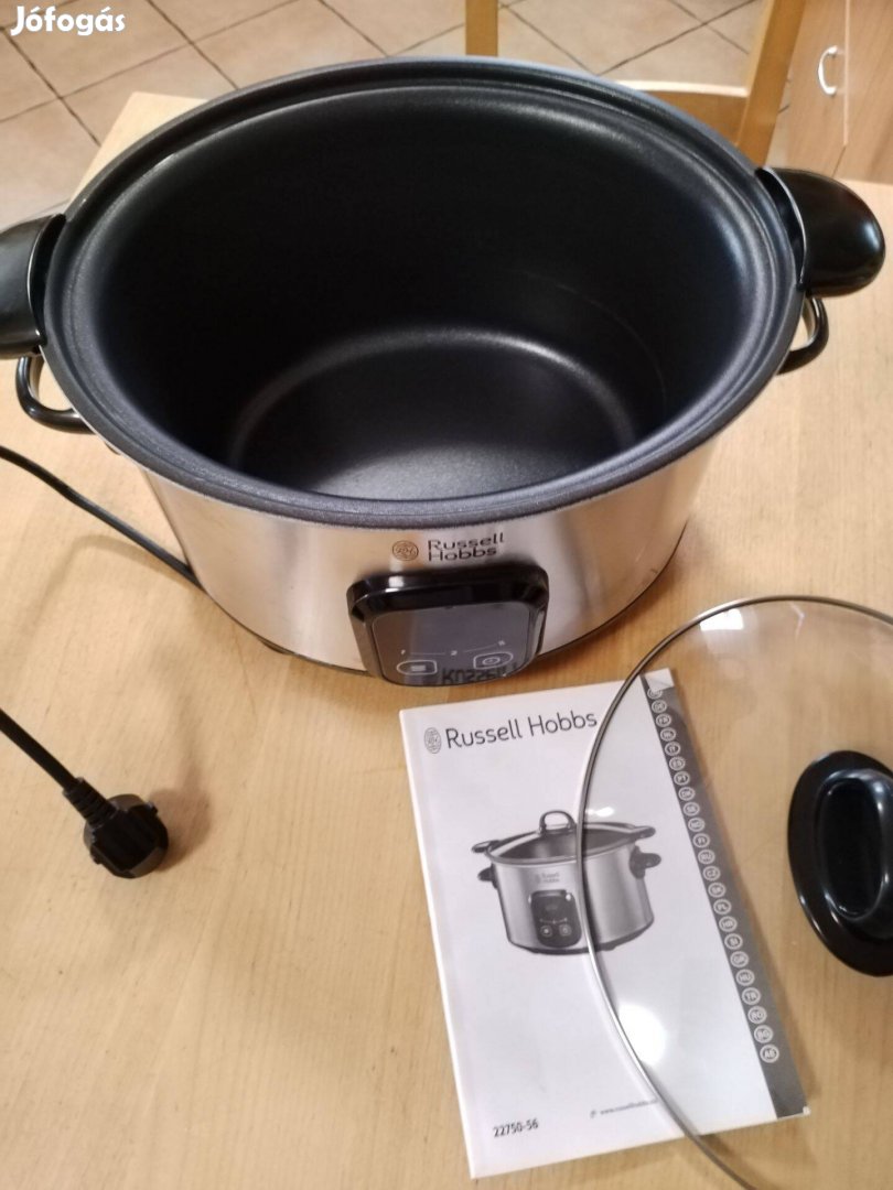 Russel Hobbs Maxicook, digitális lassú főző, okosedény, slow cooker