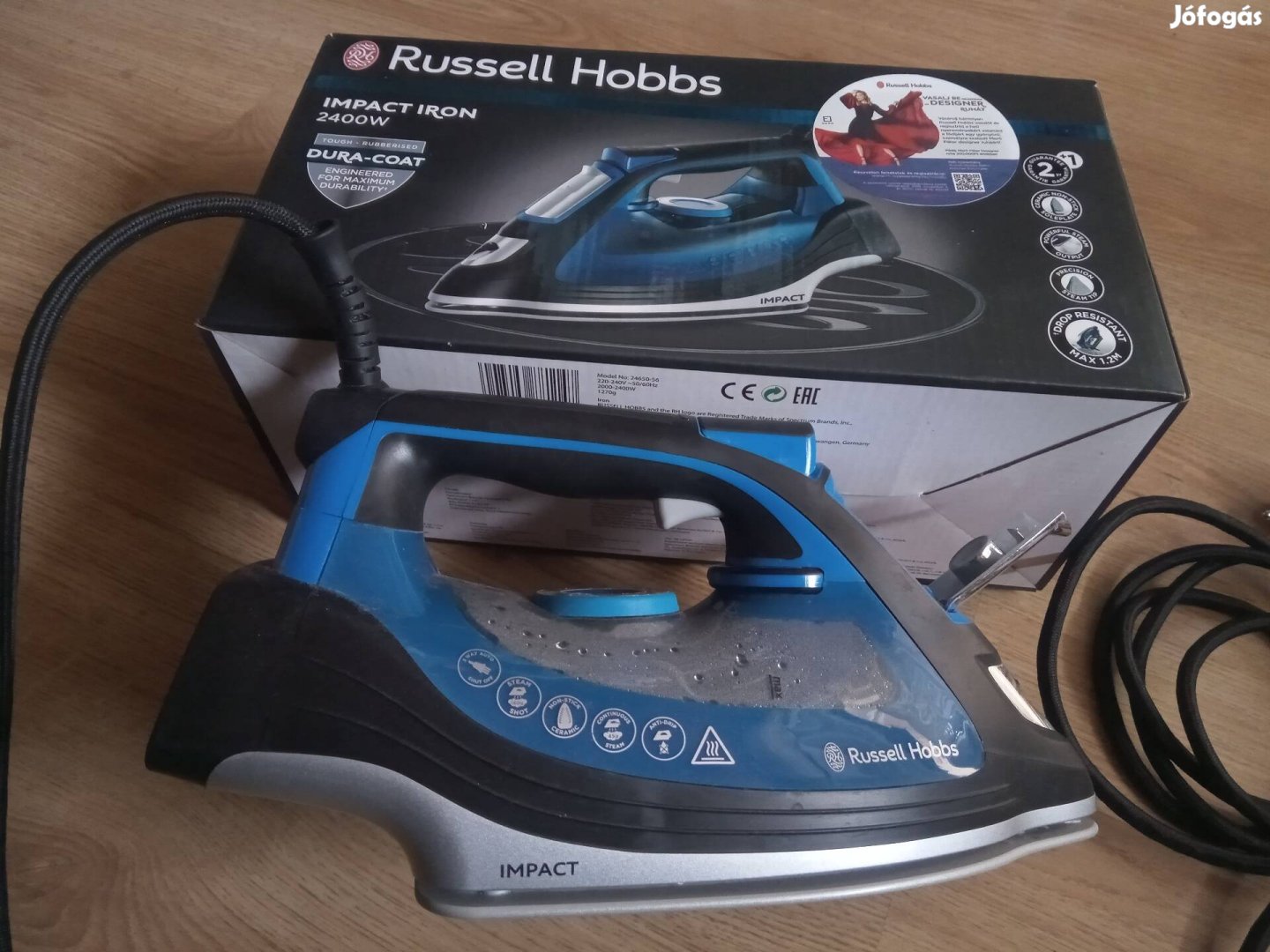 Russell Hobbs Impact Iron -Gőzölős vasaló 2400W 