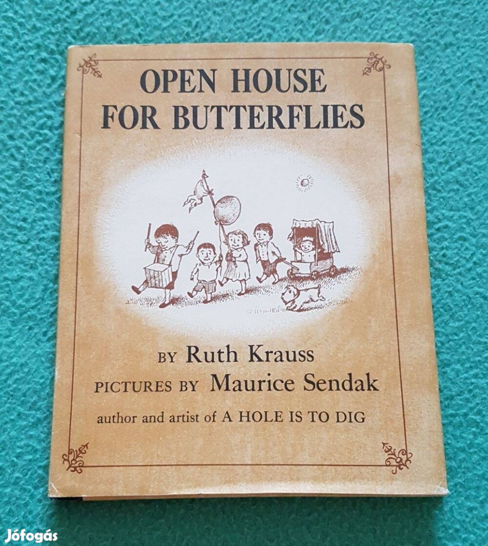 Ruth Krauss - Open House for Butterflies mesekönyv (angol nyelvű)