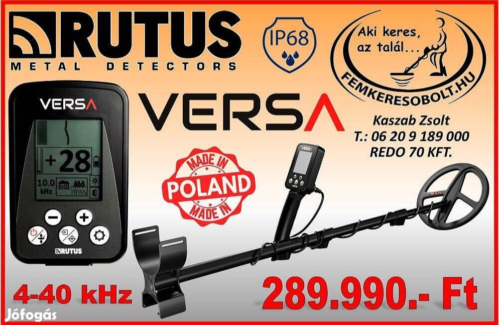 Rutus Versa új Fémkereső fémdetektor
