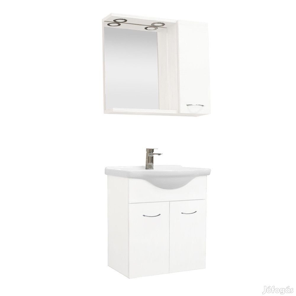 Ruze 65 komplett fürdőszoba bútor fehér