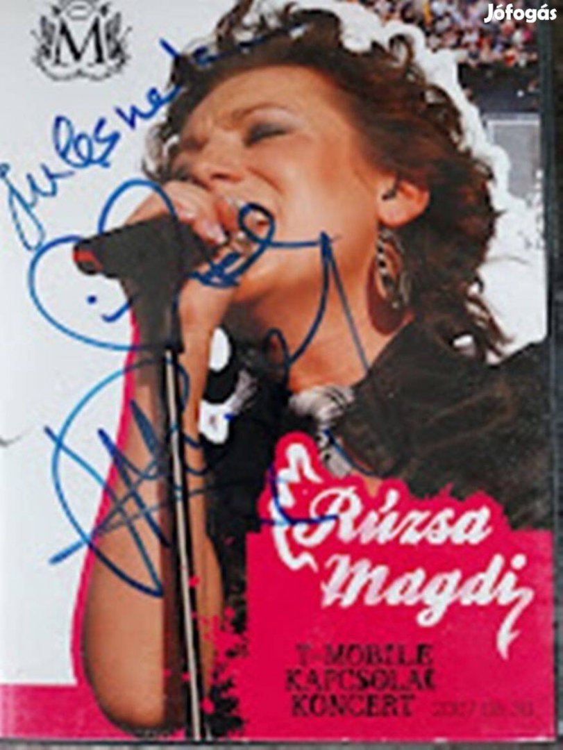 Rúzsa Magdi DVD, eredeti aláírással, Ritkaság!