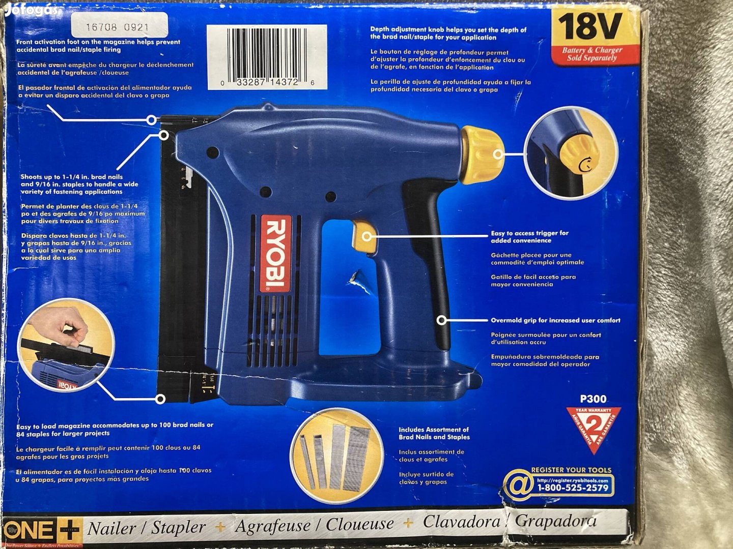 Ryobi discount p300 staples