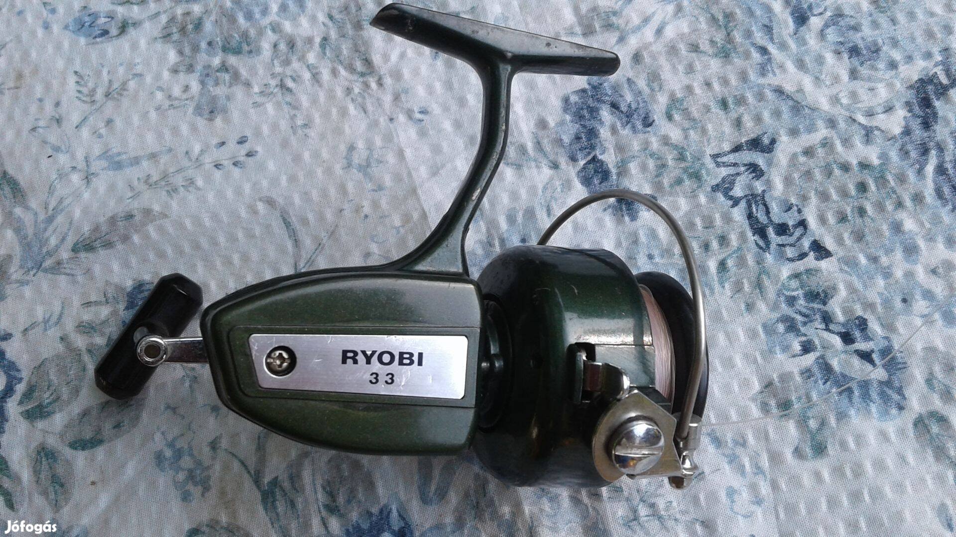 Ryobi 33 horgászorsó, jó állapotban