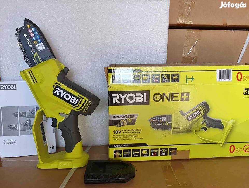 Ryobi RY18Psx10A akkumulátoros láncfűrész