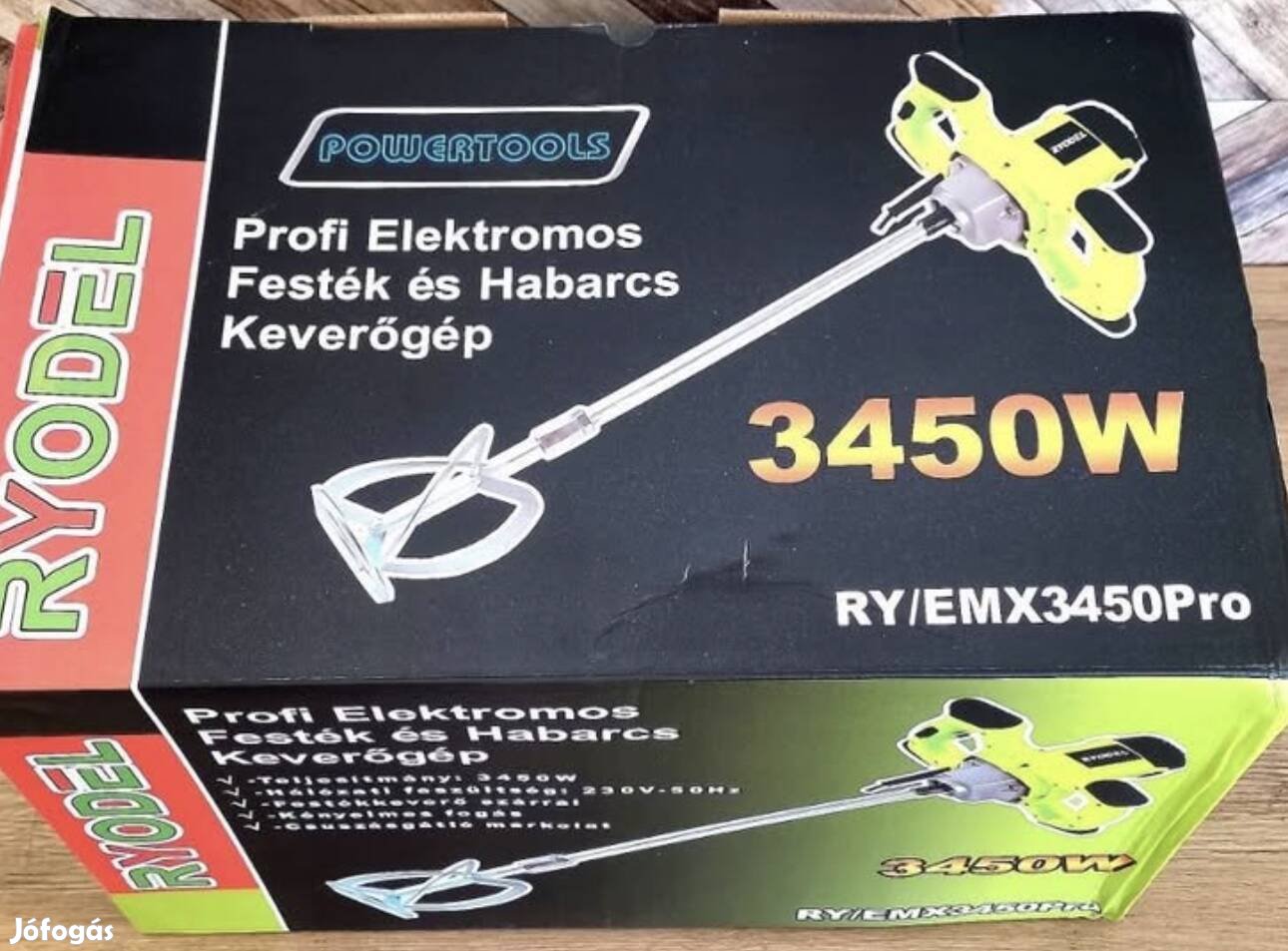 Ryodel keverőgép, habarcskeverő, festékkeverő gép,