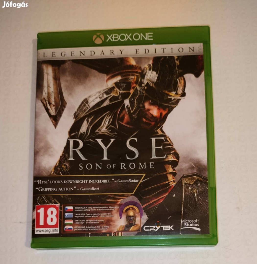 Ryse son of Rome legendary edition Xbox one játék 