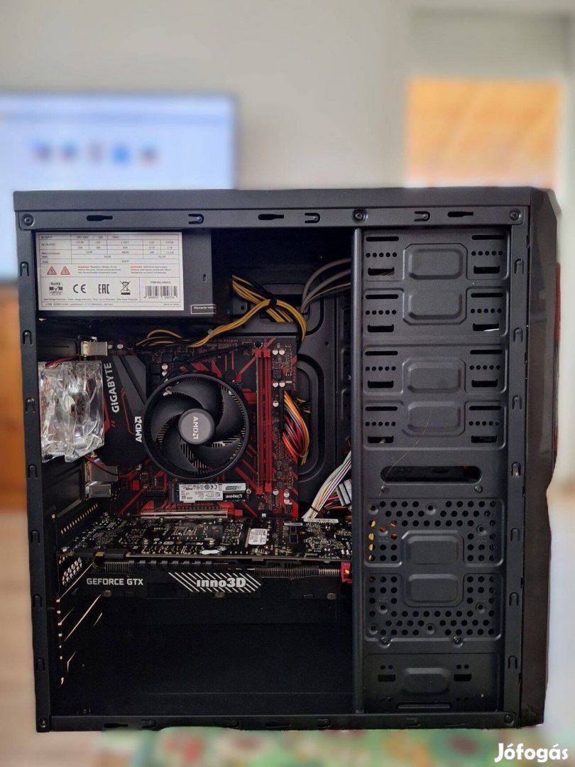 Ryzen 5 2600X / Gtx 1060 / 8GB RAM - Gamer PC