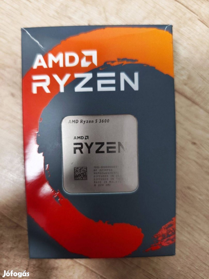 Ryzen 5 3600+gyári hütő