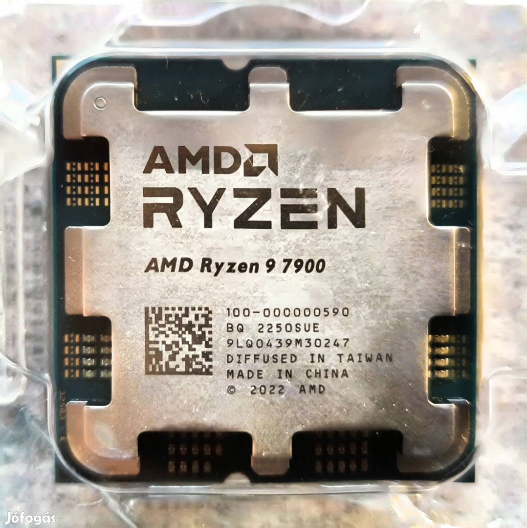 Ryzen 9 7900 /// Új // Számla + Garancia