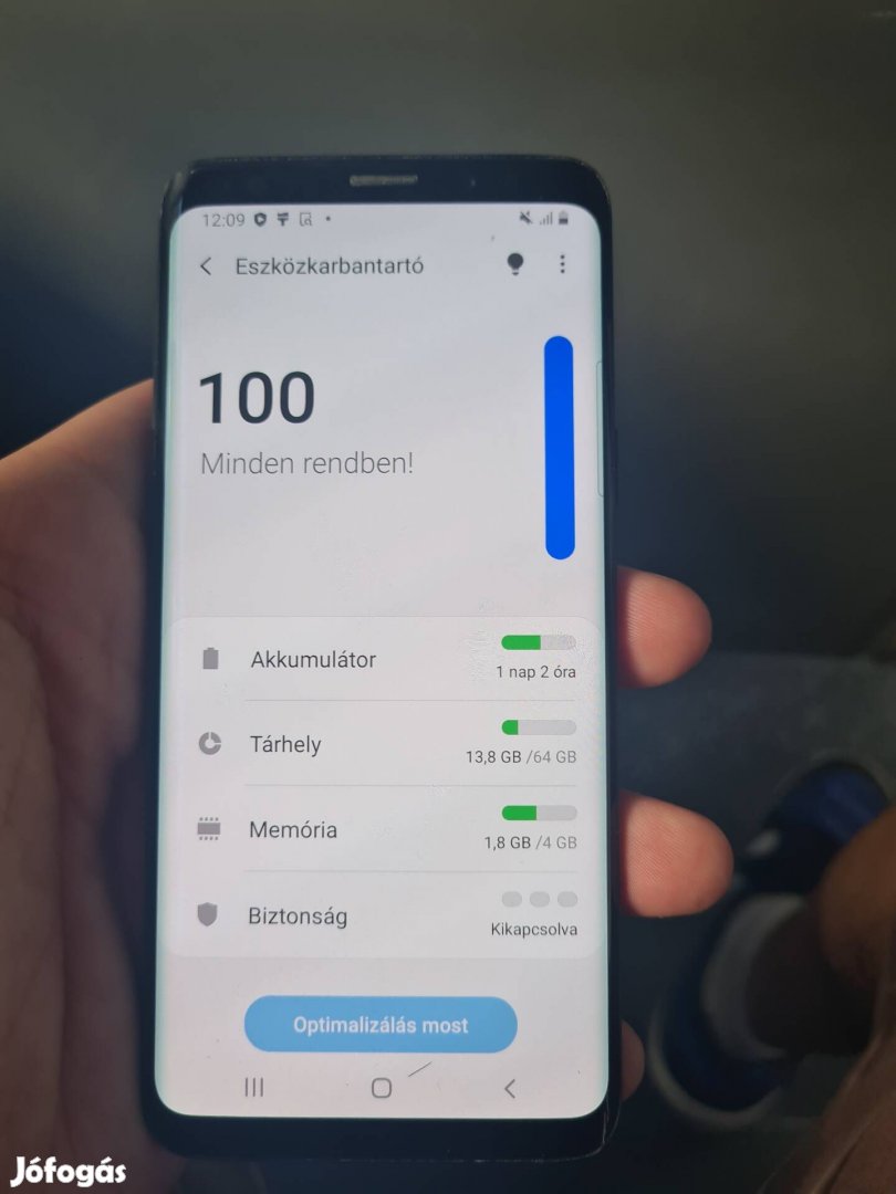 S9 Doboz megvan 4/64gb