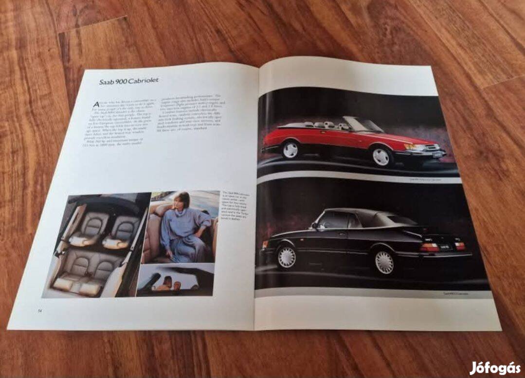 SAAB 900 900 Cabrio 9000 Prospektus 1993
