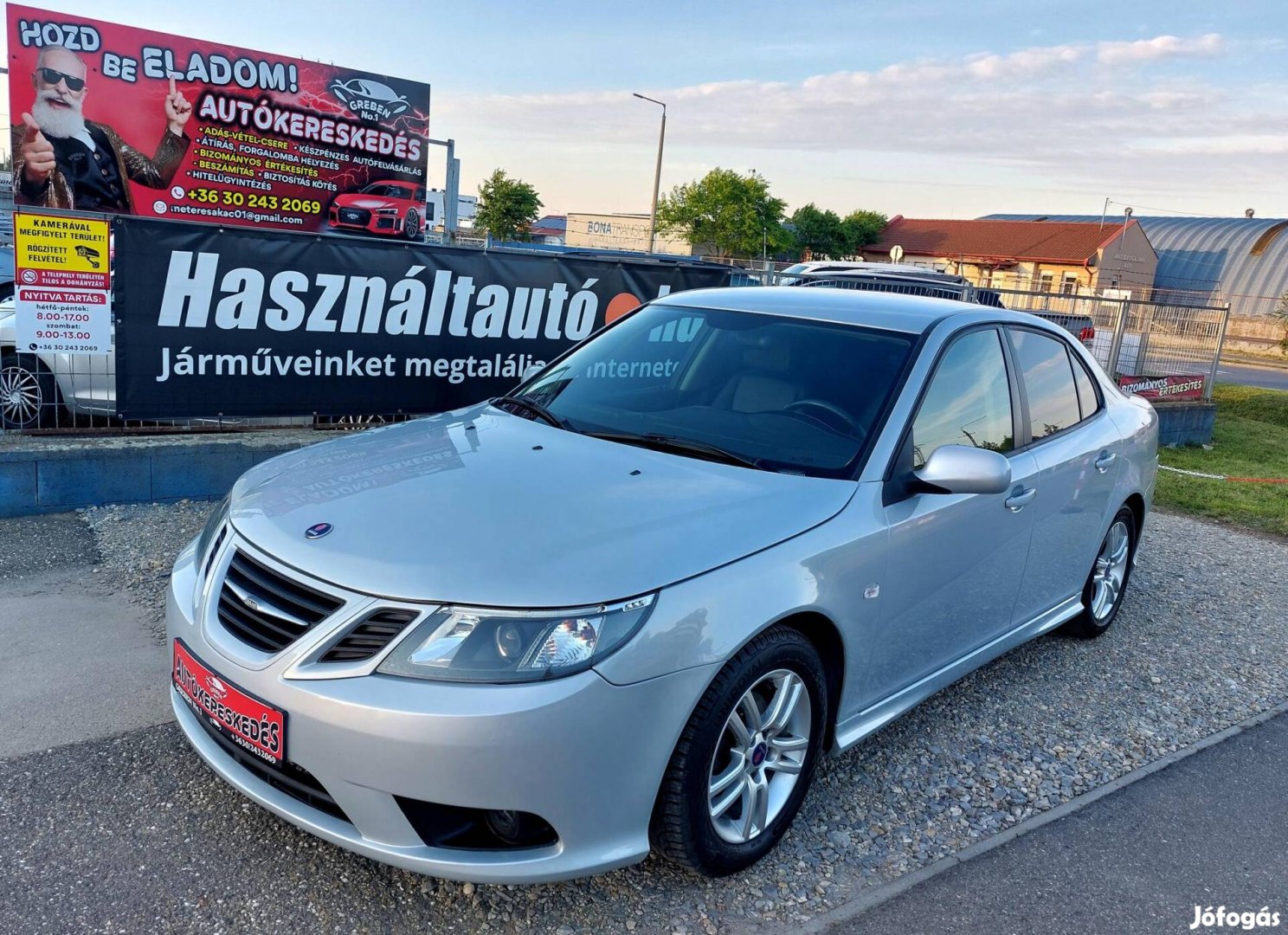 SAAB 9-3 1.9 Ttid Linear 5l es fogyasztás-Klíma...
