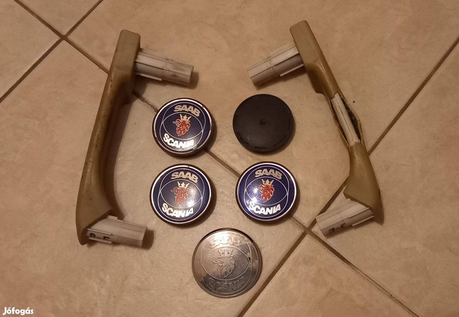 SAAB 9-5 3.0 emblémák, ajtóbehúzó kilincsek