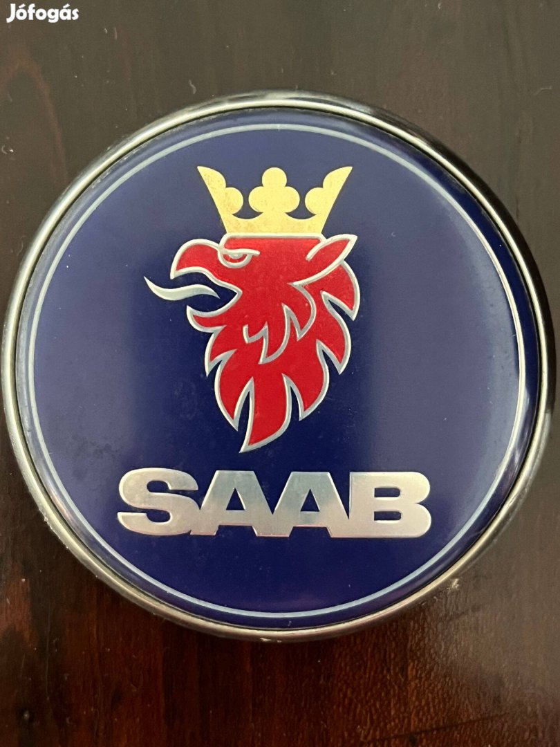 SAAB gyári motorháztető embléma