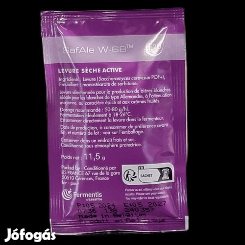 SAFALE W-68 Sörélesztő 11,5g (6146)