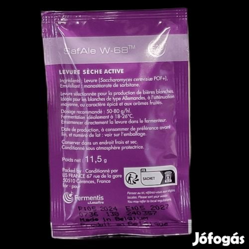 SAFALE W-68 Sörélesztő 11,5g (6146)