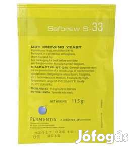 SAFBREW S-33 Sörélesztő 11,5 gr (063)