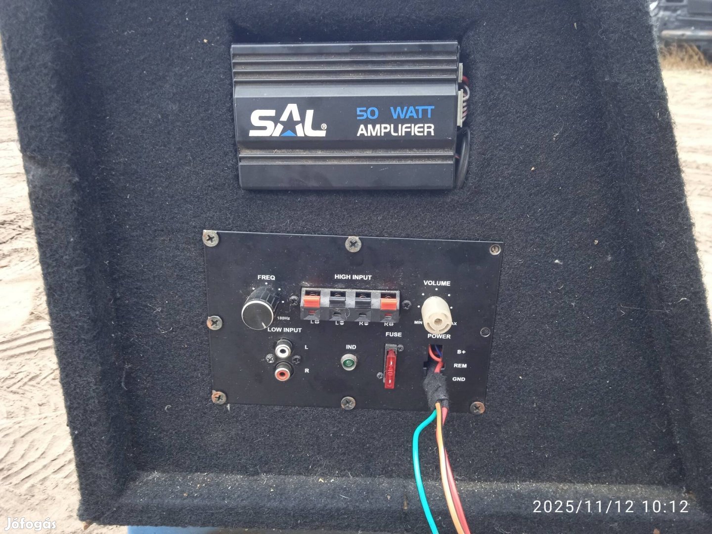 SAL RX-10A aktív mélyláda eladó